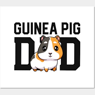 Guinea Pig Dad Gift For Guinea Pig Lovers Owner Men Father Posters and Art